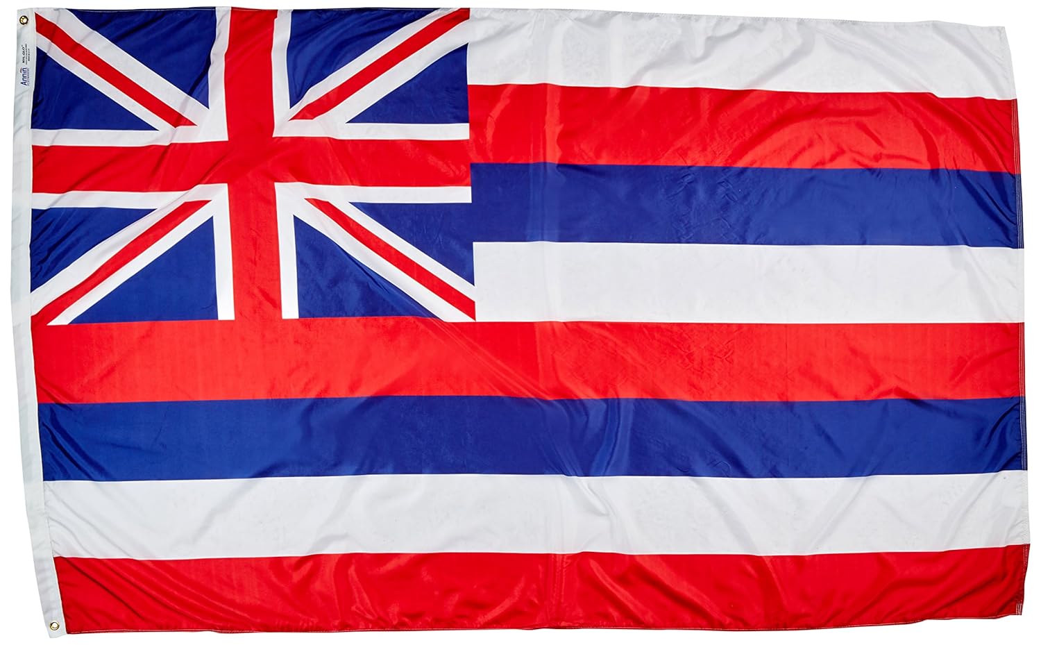 annin hawaii state flag blue/red/white 5 by 8